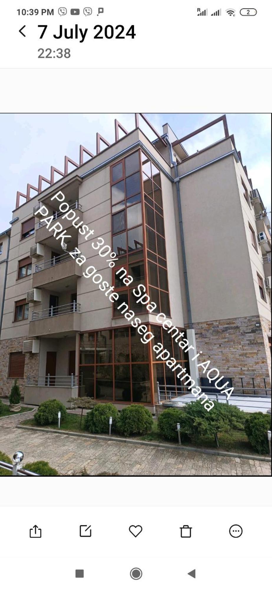 Apartament Nektar 88 Vrnjačka Banja Zewnętrze zdjęcie
